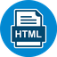 donwload do arquivo em formato HTML