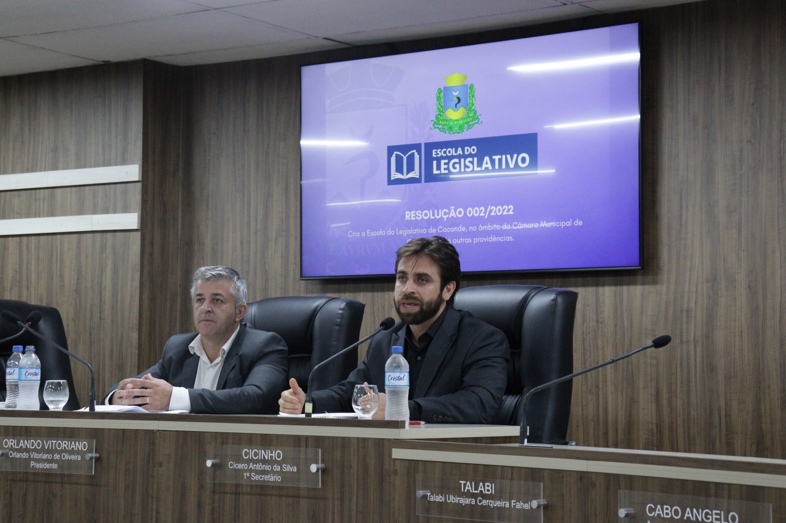 A Câmara Municipal de Caconde participa da Inauguração da "Escola do Legislativo de Diadema."