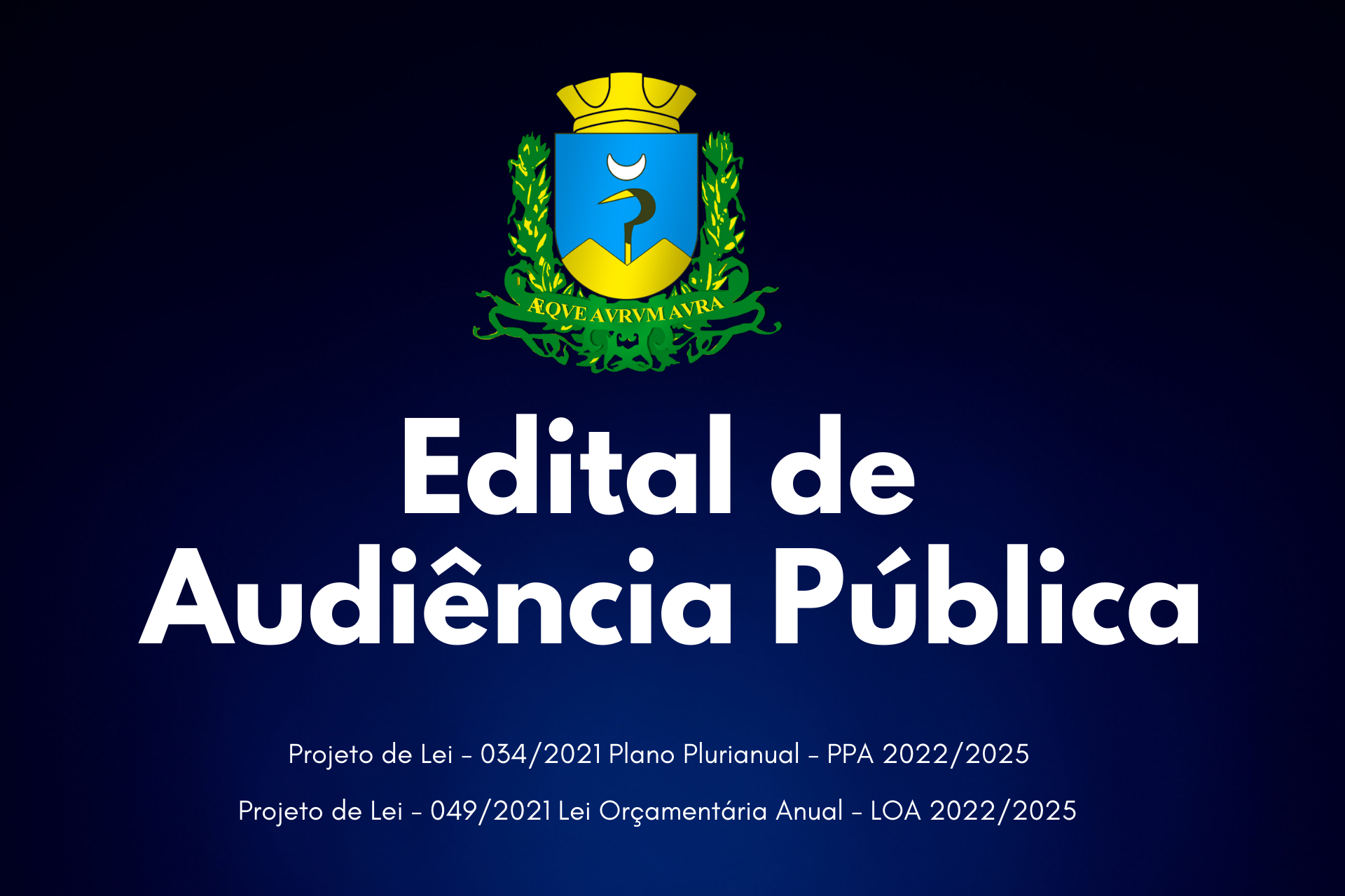 Edital de  Audiência Pública