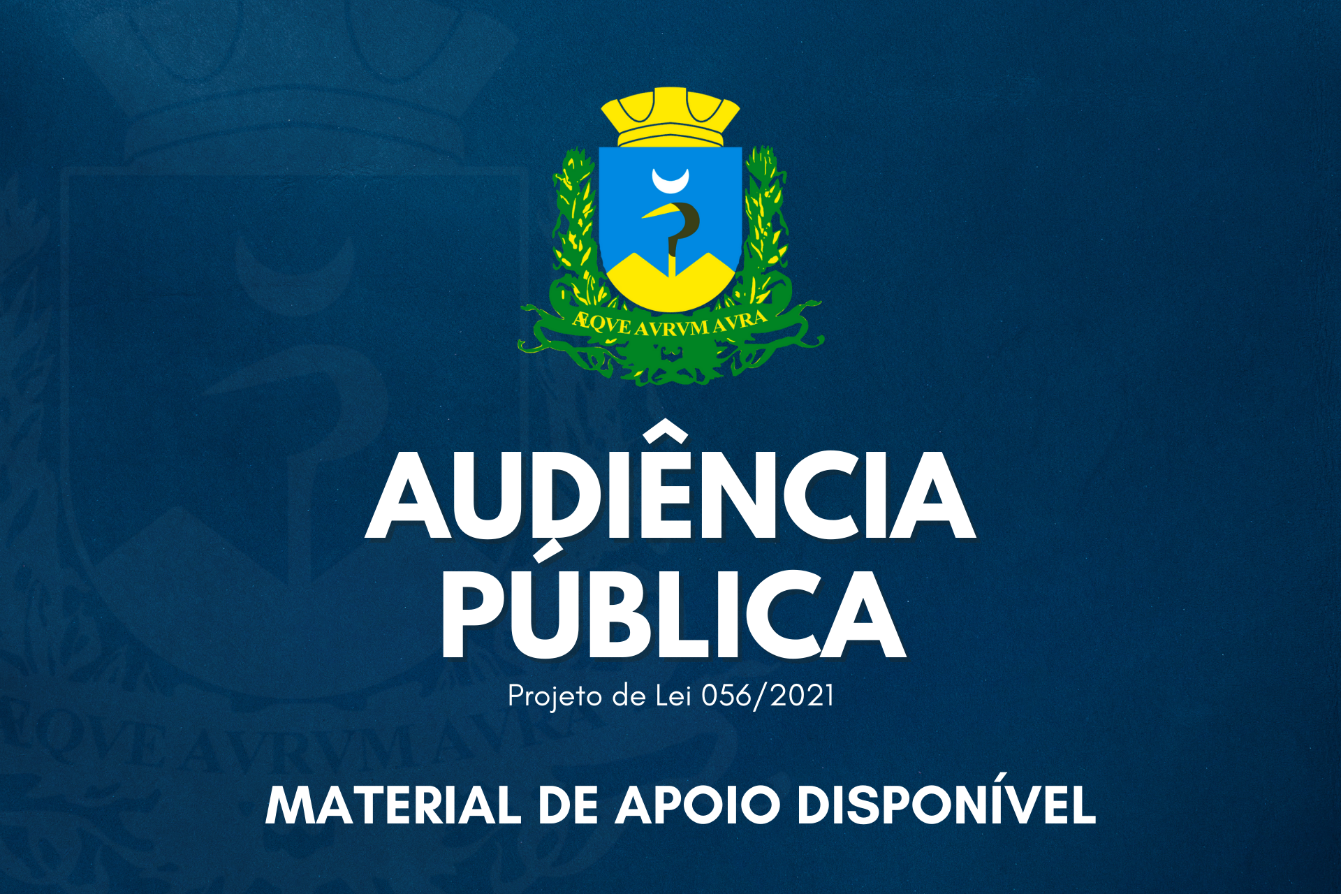 Material de Apoio para Audiência Pública 001/2022